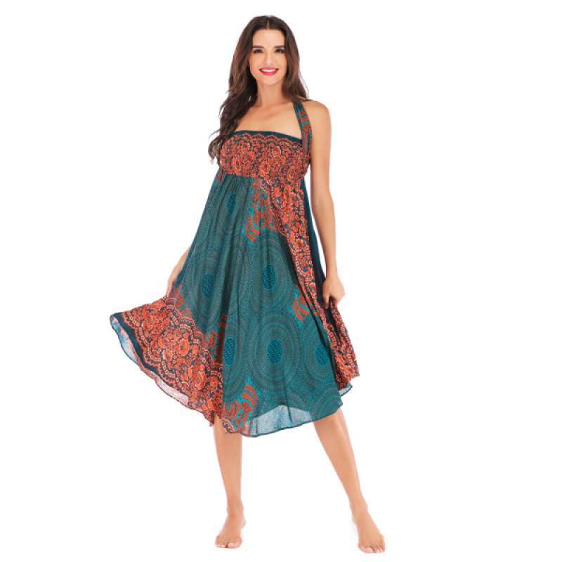 Promo Boho Bohemian Hippie Skirt Long 