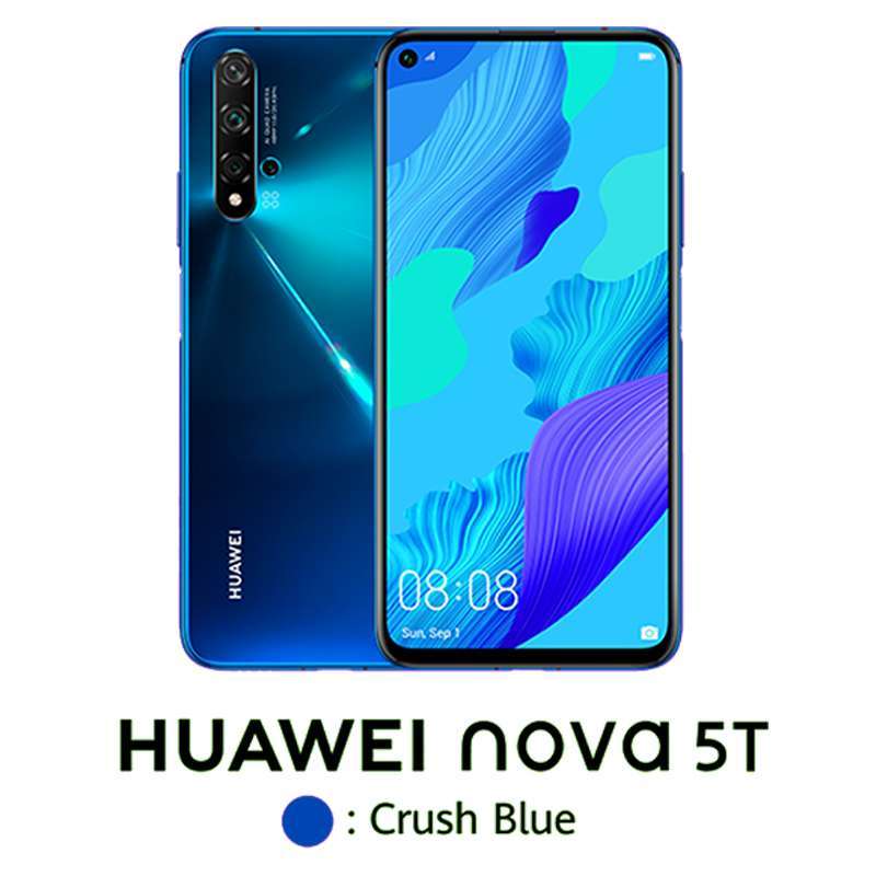 Jual Huawei Nova 5t 8 128 Ram 8gb Rom 128gb Garansi Resmi Online November 2020 Blibli Com