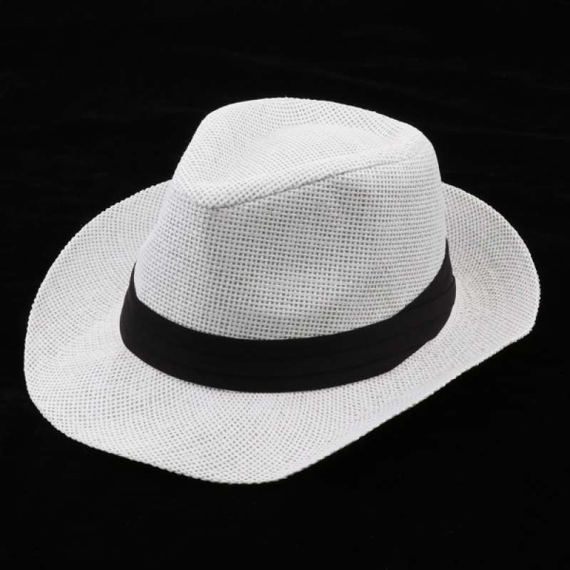 Promo Wide Brim Sun Straw Hat Panama 
