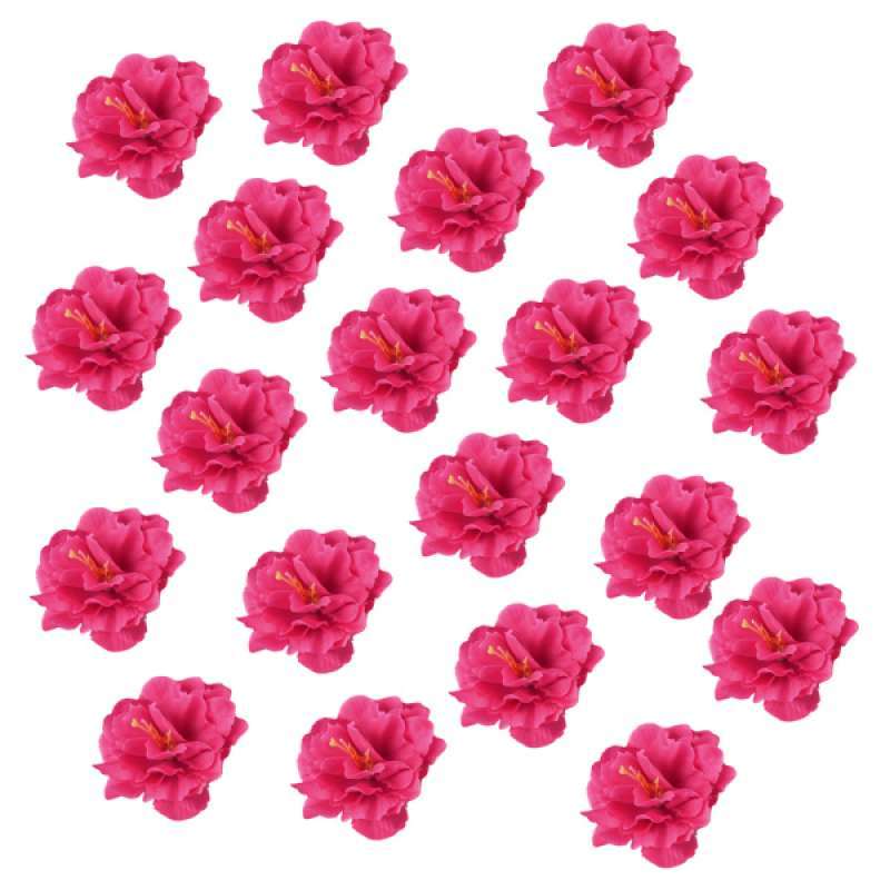 Jual 20pcs 8cm Artificial Silk Flower Rose Peony Heads Wedding Decor 8 Colors Online Desember 2020 Blibli