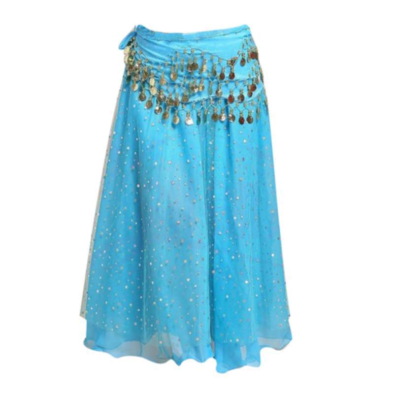 Jual OEM Belly Dance Skirt Sequins Full 