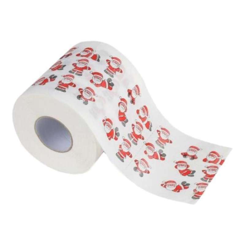 Jual Toilet Paper Tissue Roll Merry Christmas Xmas Bathroom Decor Murah Mei 2021 Blibli