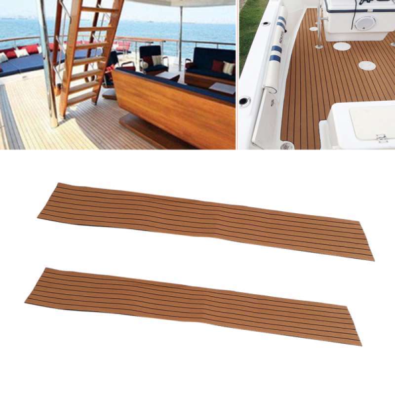 94"x18 " EVA Marine Boat Flooring Decking Sheet Carpet Pad Non-Slip Durable 