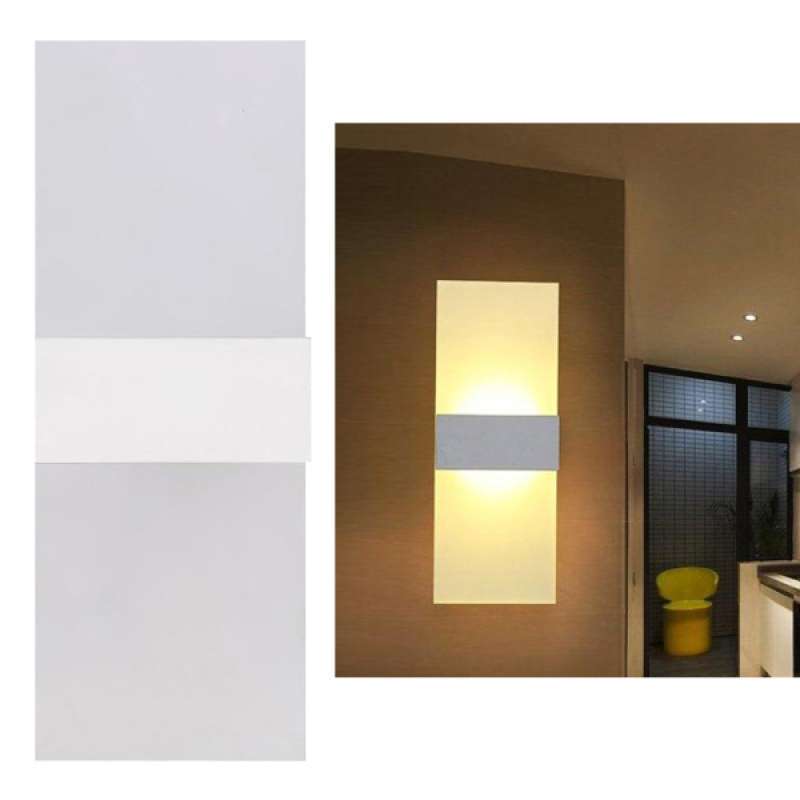 Modern LED Wall Light Up Down Cube Indoor Outdoor Sconce Lighting Lamp Fixtures 
