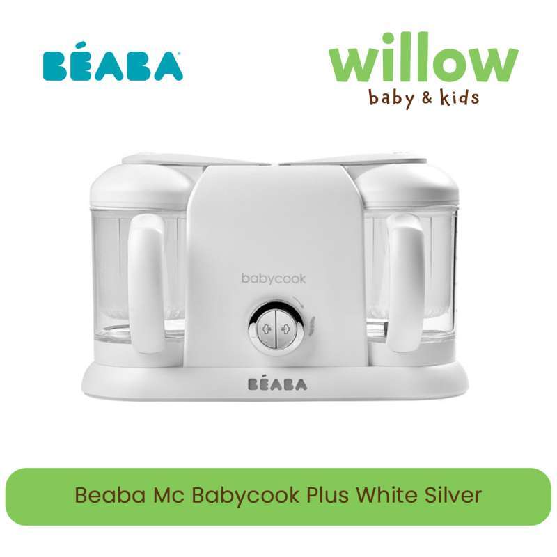 Promo Baby Food Maker Beaba Mc Babycook Plus White Silver Diskon
