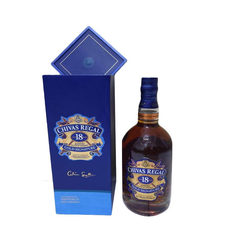 Promo Chivas Regal gold signature blended scotch whisky [18 ...