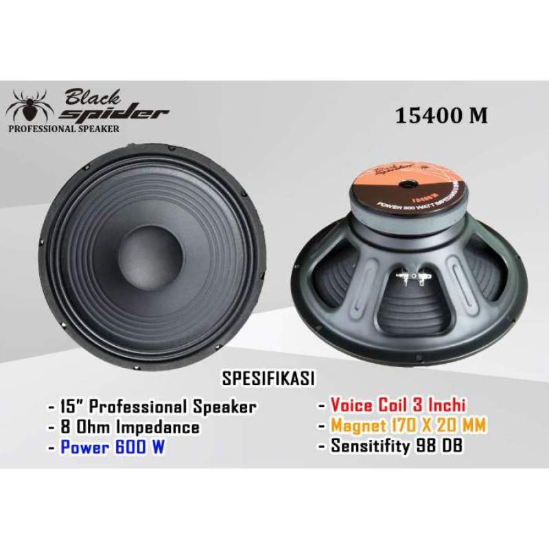 Jual Speaker 15 Baru Black Spider 15400 M Original Online Februari 2021 Blibli