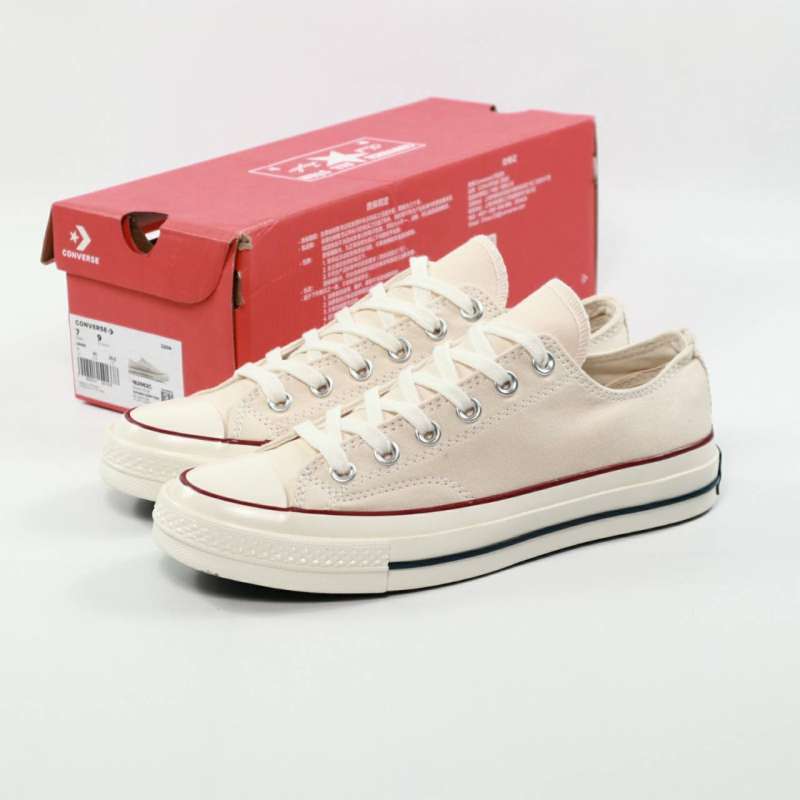 Promo SEPATU CONVERSE ALL STAR CHUCK TAYLOR 70s OX LOW PARCHMENT