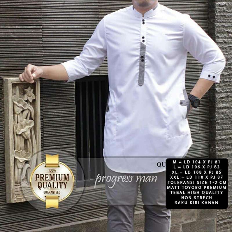 Jual Baju Muslim Koko Jenko Lengan Panjang Online Desember 2020 Blibli