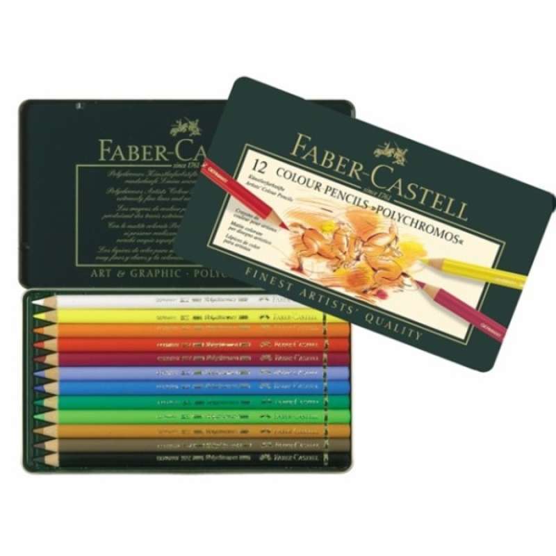 Jual Faber Castell Polychromos Pencil 12 Tin Online April 2021 Blibli Klink ik nu al als een potloden freak? faber castell polychromos pencil 12 tin