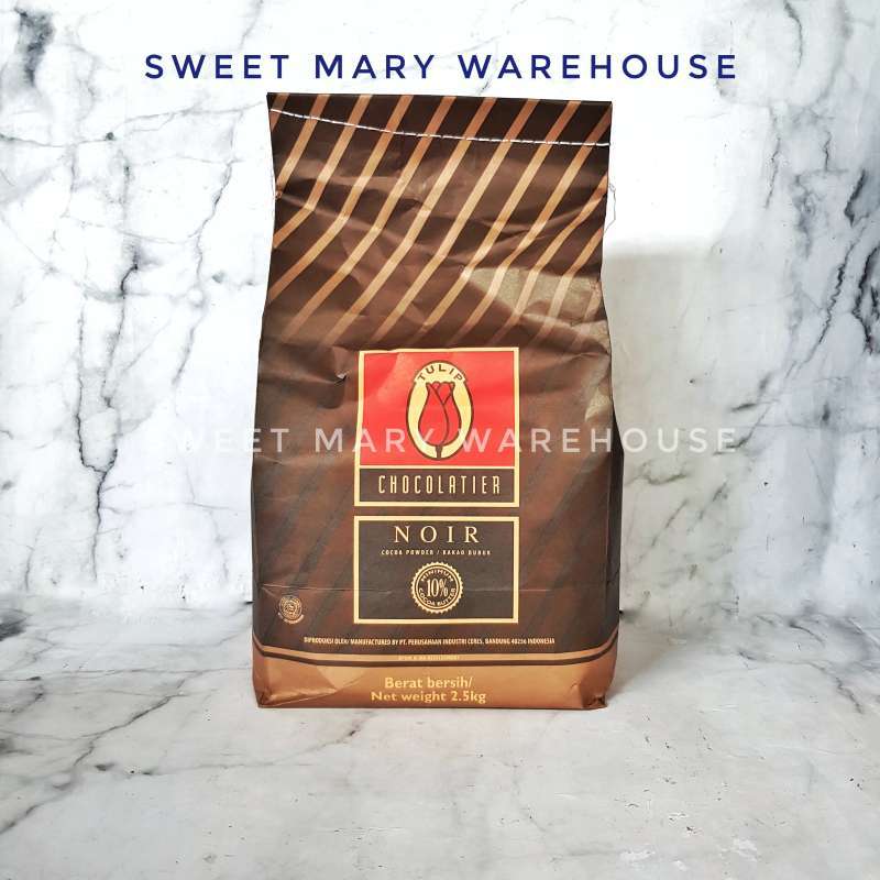 Jual Tulip Chocolatier Noir Cocoa Powder 100gr Coklat Bubuk Kakao 100gr Online April 2021 Blibli