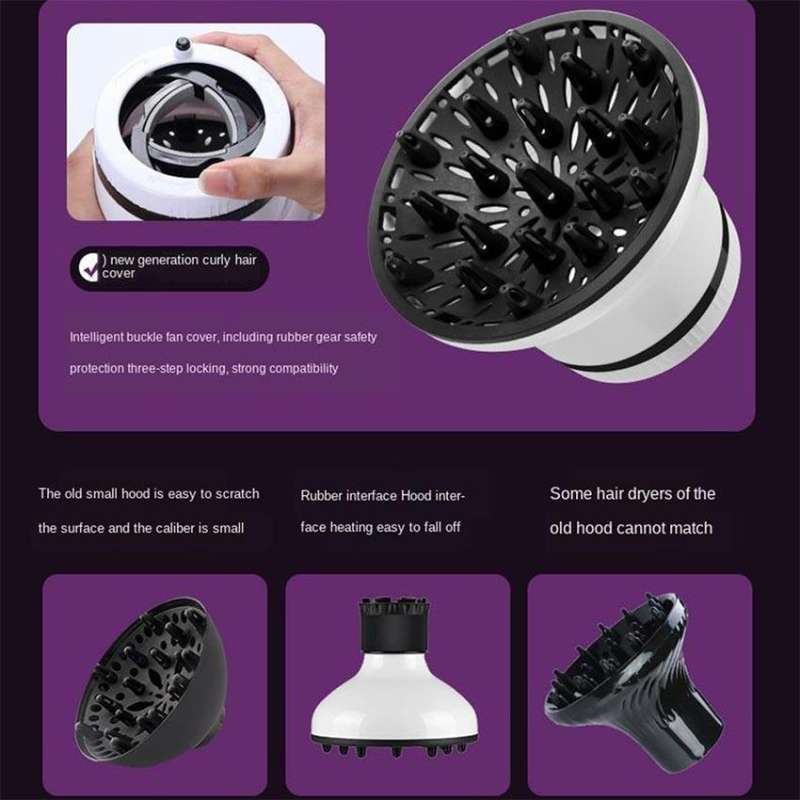 Jual Curly Hair Dryer Diffuser Attament Universal Blow Dryer