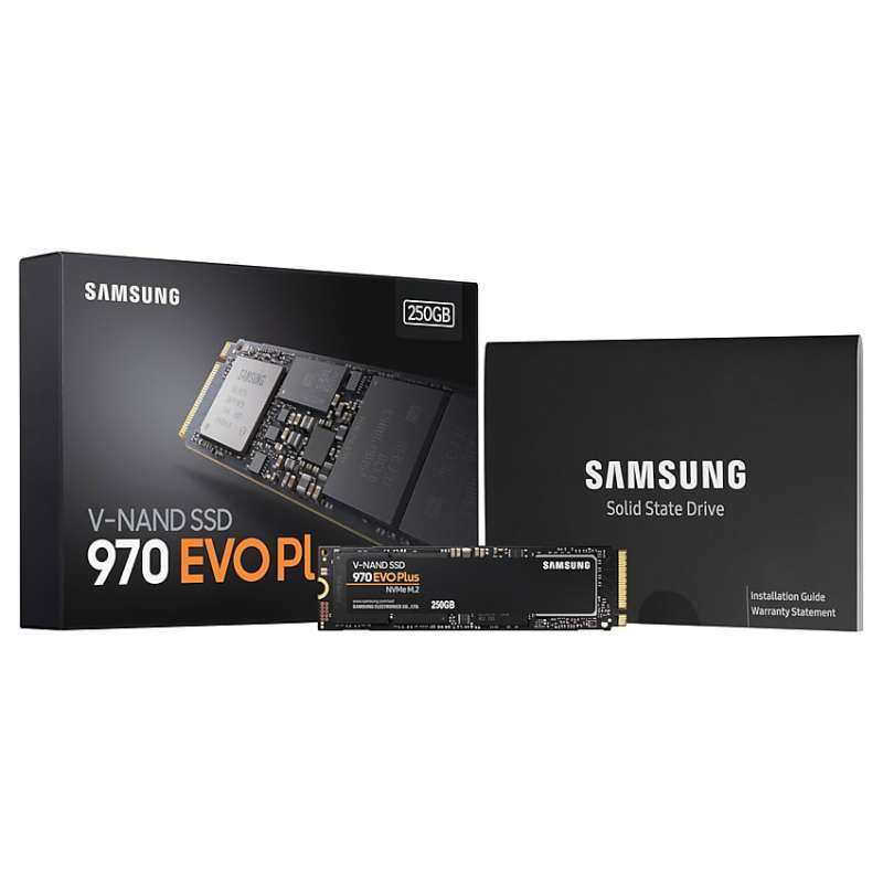 Samsung 970 EVO PLUS NVMe 250GB SSD RESMI