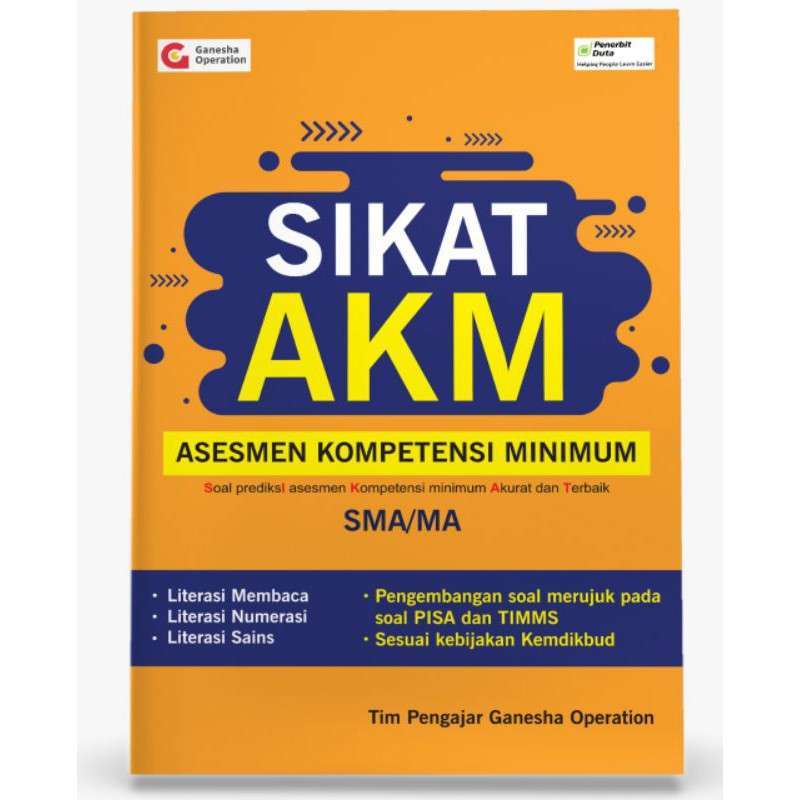 Jual Sikat Akm Sma Soal Akm Sma Buku Akm Sma Akm 2021 Sma Akm Go Un 2021 Sma Terbaru Juni 2021 Blibli