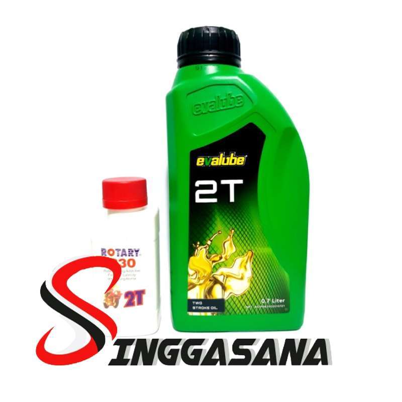 Jual Oli Samping Evalube 2t 0 7l Dan Rotary R30 2t Campuran Bbm Motor 2tak Murah Mei 2021 Blibli