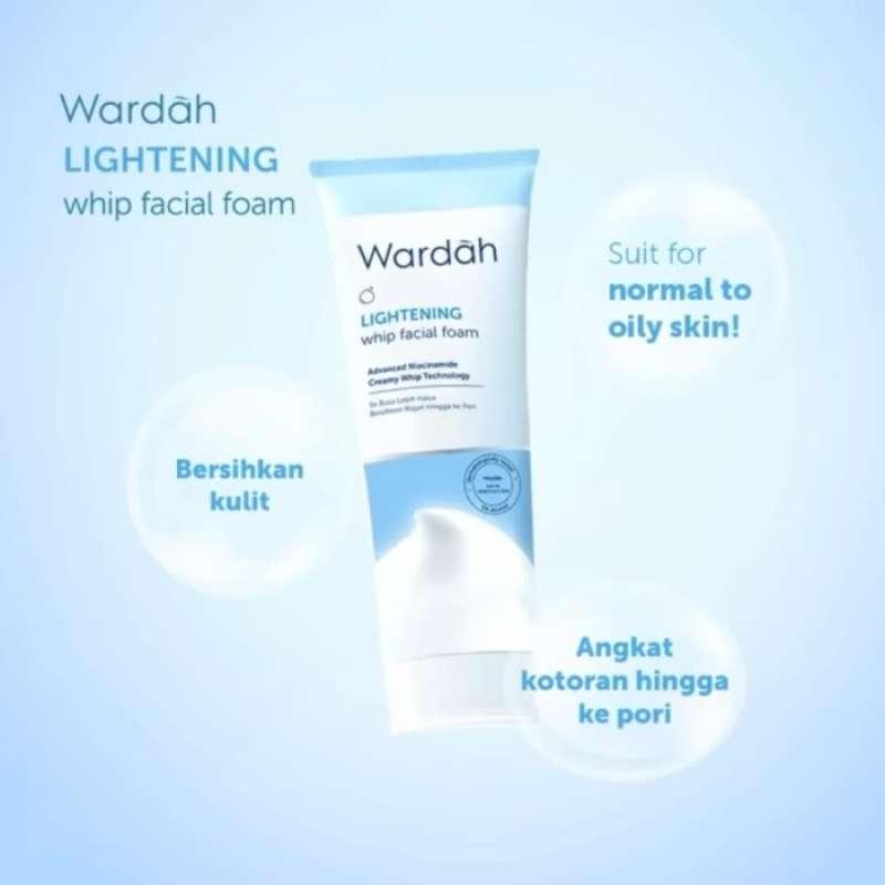 wardah lightening whip foam