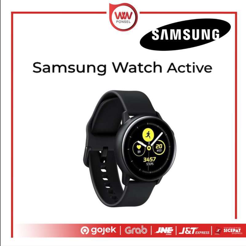 Samsung Watch Active R500 Garansi Resmi Black