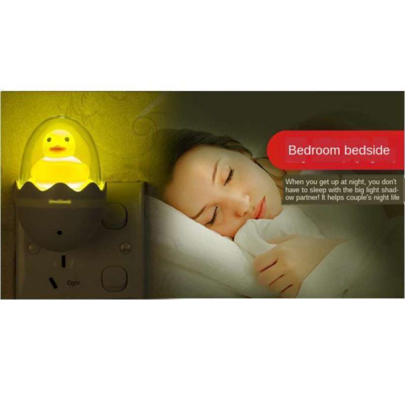 Mini Cartoon Night Light Smart Sensor Living Room Bedside Kid Children Gift