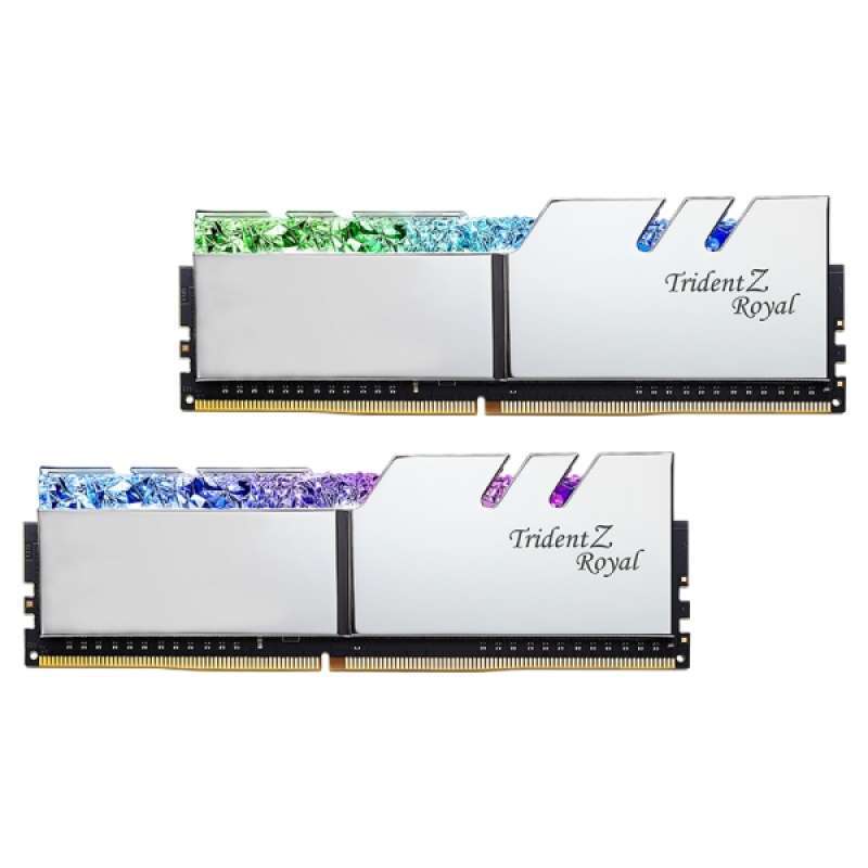 Jual G Skill Trident Z Royal Ddr4 4000mhz 32gb 2x16gb F4 4000c19d 32gtrs Online November 2020 Blibli Com