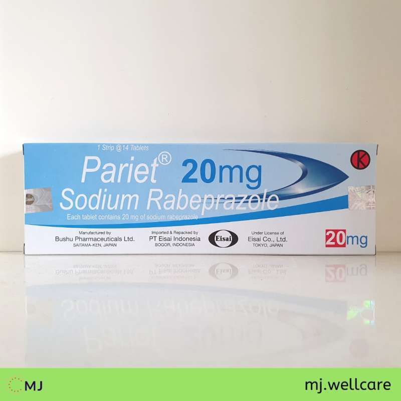pariet 20 mg 14 tablet