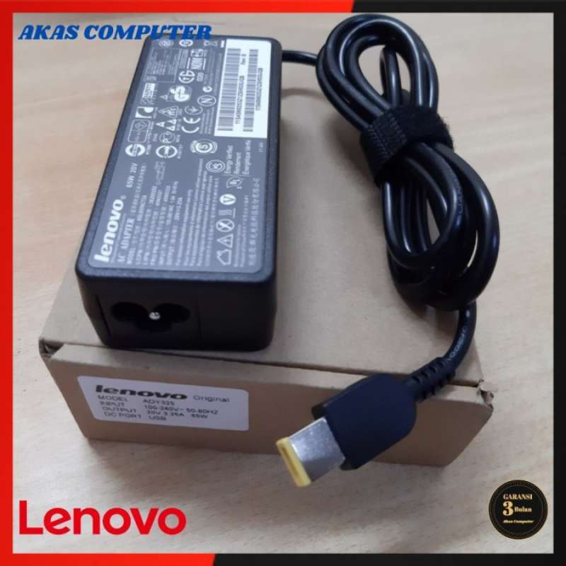 Jual Adaptor Charger Lenovo Thinkpad X240 X240s X250 X260 X550s 65w Ori Online November 2020 Blibli Com