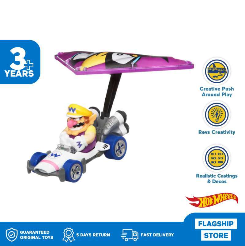Mario kart hot wheels hotsell wario