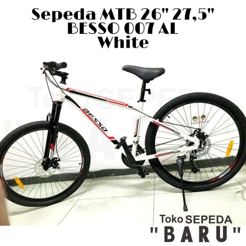 Jual TB Sepeda MTB BESSO 007 ALUMINIUM 27S Ukuran 26 27 5 Inch