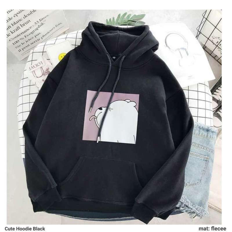sweater with bear on it