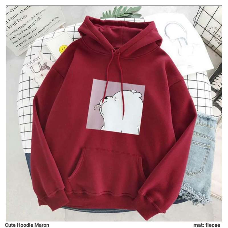 sweater with bear on it