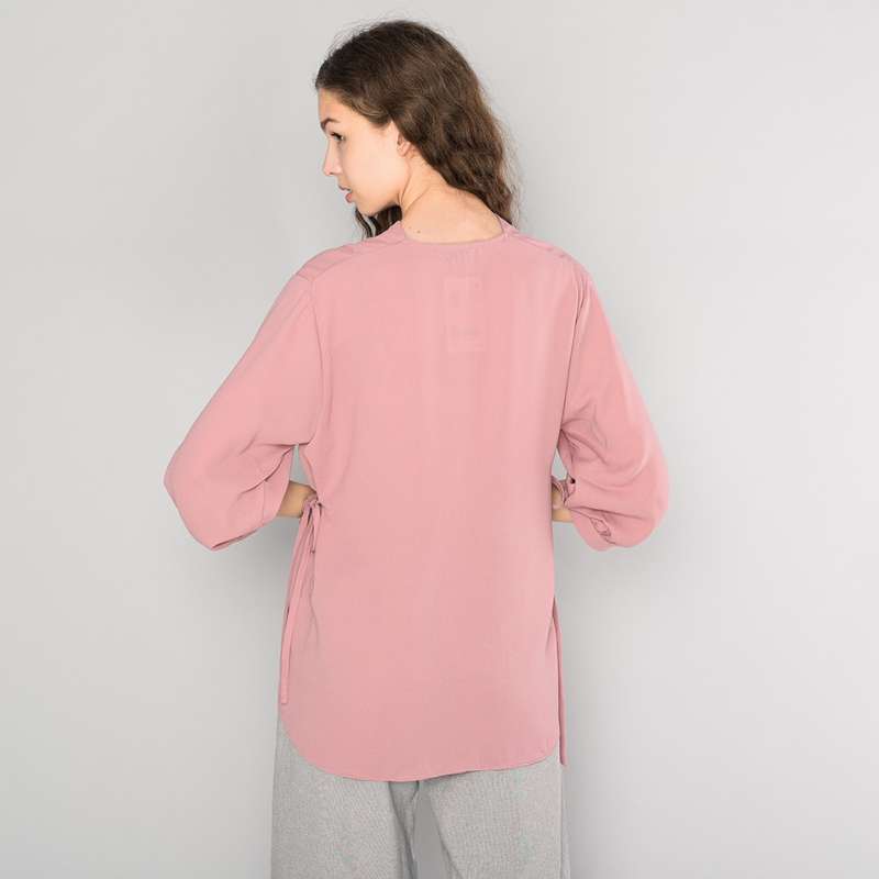Bella Blouse Chiffon Balloon Sleeves 