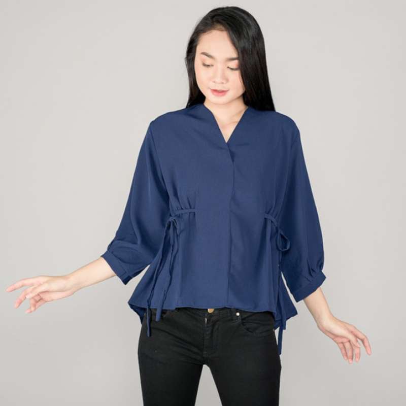 Bella Blouse Chiffon Balloon Sleeves 