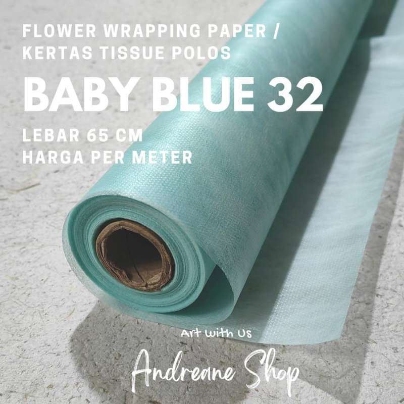Jual Flower Wrapping Paper/ Kertas Tissue / Kertas Pembungkus