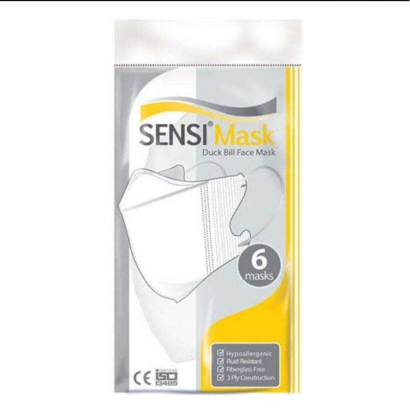 Jual Masker Sensi Duckbill Sachet Isi 6 Pc Original 100 Bukan Repack Online November 2020 Blibli