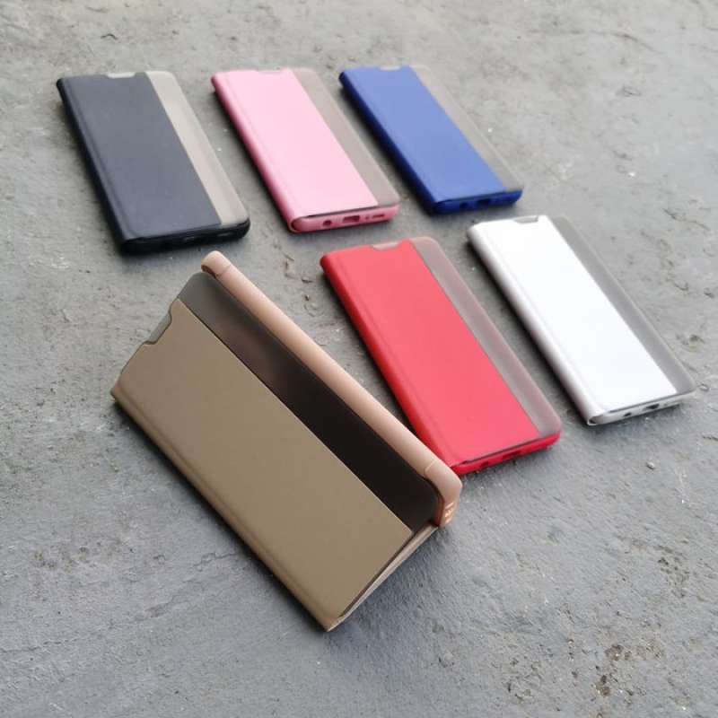 Jual OPPO Reno Reno2 Digital Case Flip Clear View Standing Cover - Main Image