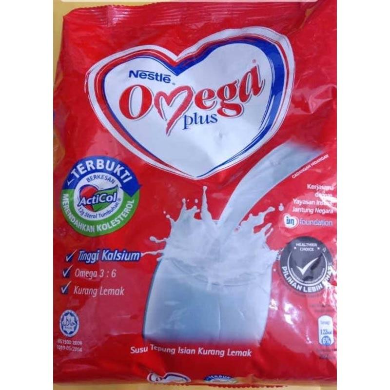 Jual Susu Omega Plus Nestle Tinggi Kalsium Omega 3 6 Dan Rendah Lemak Online Januari 2021 Blibli