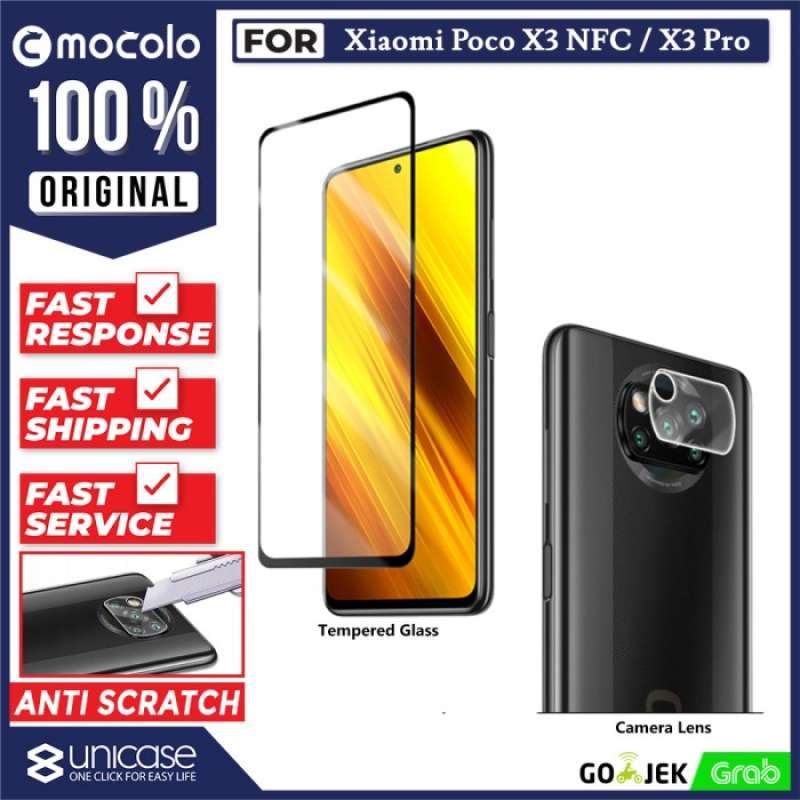 Camera Lens Glass Poco X3 Tempered Glass Mocolo Poco X3 PRO NFC