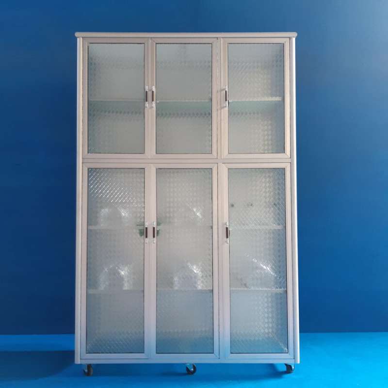 Jual Lemari Rak Piring 3 Pintu Roda 106 Cm Super Kaca Motif Online Februari 2021 Blibli Lemari pakaian plastik motif rotan akako 3 pintu dn cermin 114x48x170. lemari rak piring 3 pintu roda 106 cm super kaca motif