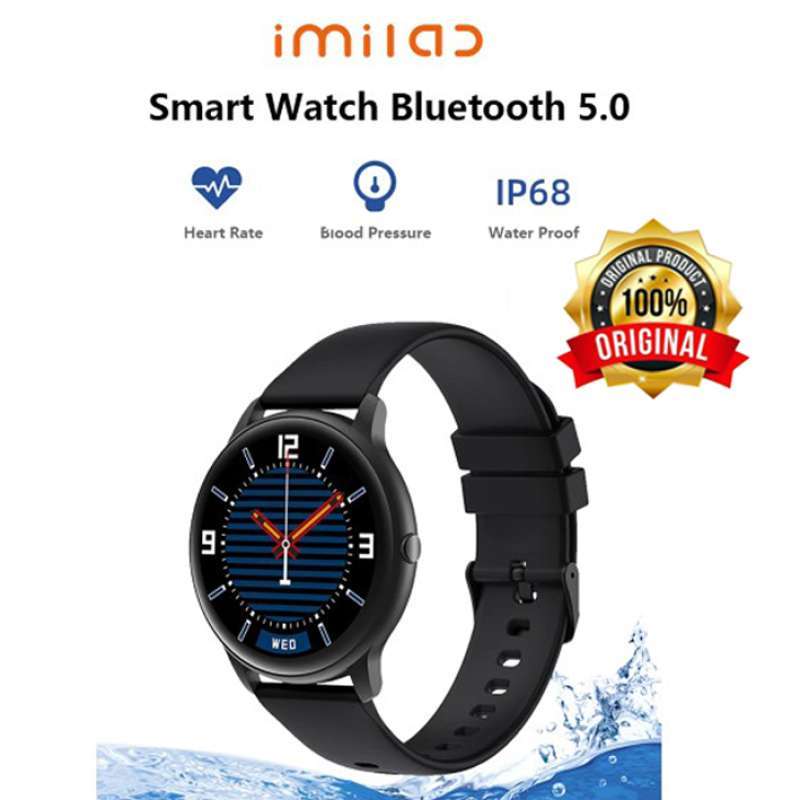 Jual Xiaomi IMILab KW66 Smartwatch Fitness Tracker Heart Rate Bluetooth 4.0  - BLACK di Seller PurpleFish - Kota Jakarta Barat, DKI Jakarta | Blibli