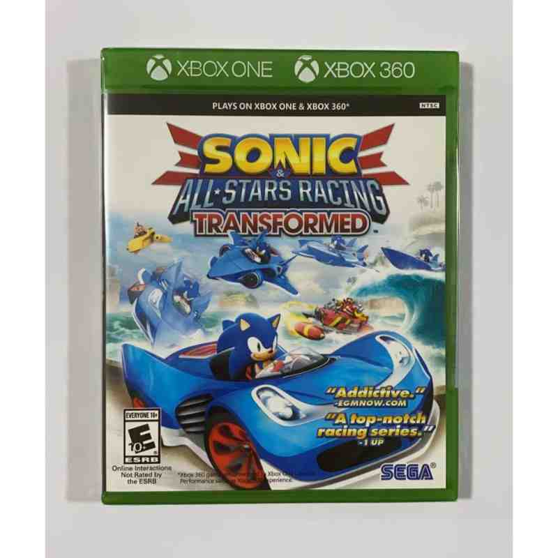 sonic all stars racing transformed xbox 360
