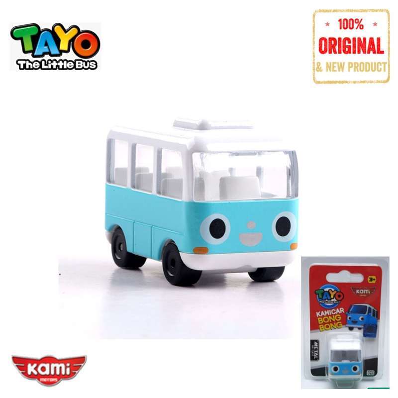 Promo Original Tayo The Little Bus Bongbong Kamicar Metal Die Cast