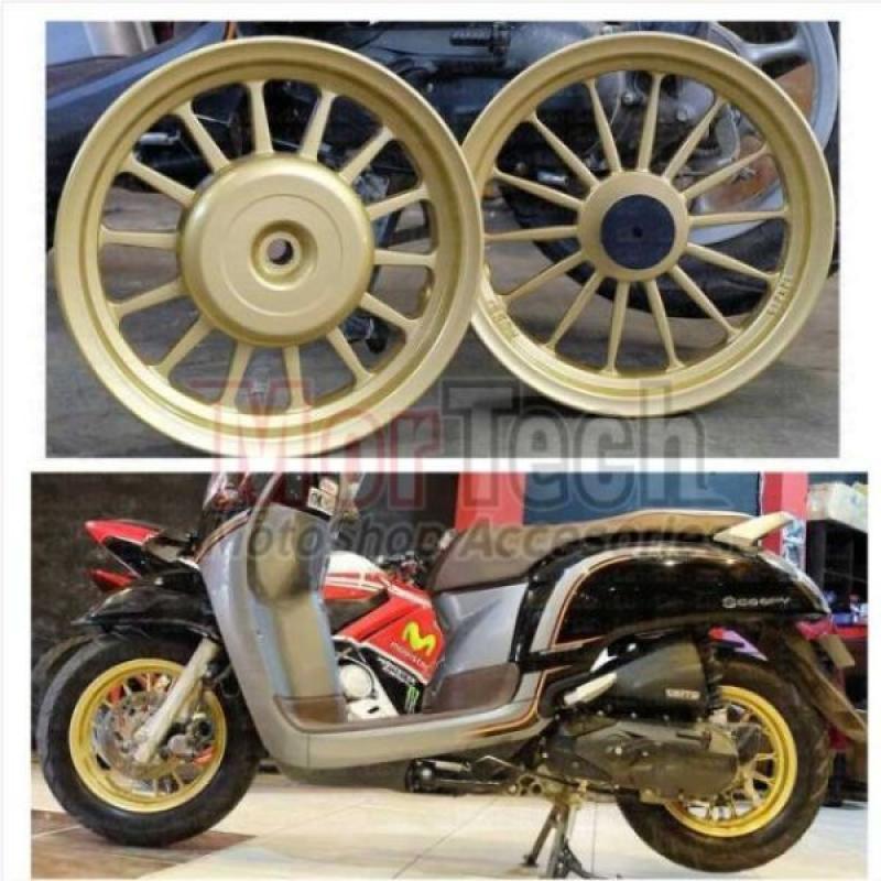 Jual V Rossi Velg Pelek Racing Matic Galaxy Model Daytona Ring 12 All New Scoopy Terbaru Juni 2021 Blibli