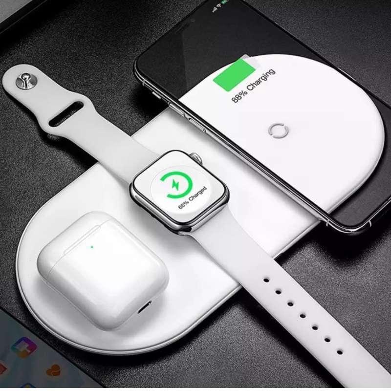 Jual BASEUS Charger Fast Wireless 3 in 