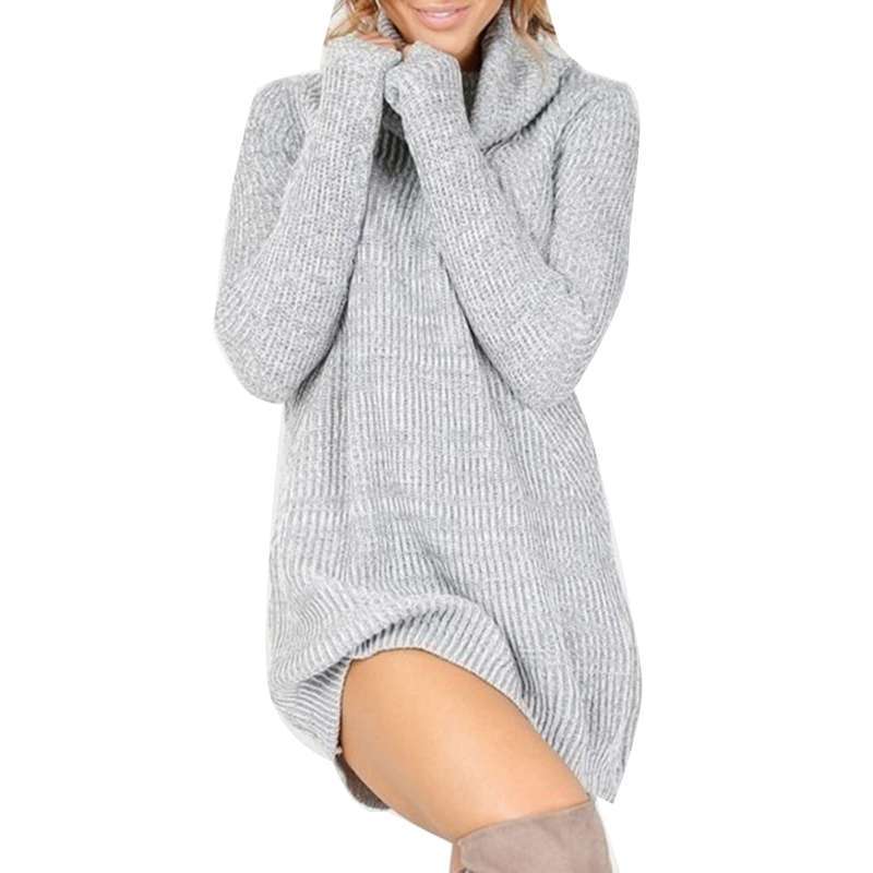 Promo Bluelans Chic Women Solid Color 