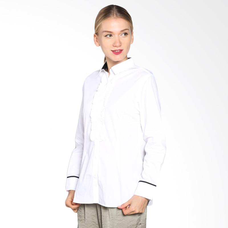 A&D Fashion Ms 21016-613 Long Sleeve Shirt - White