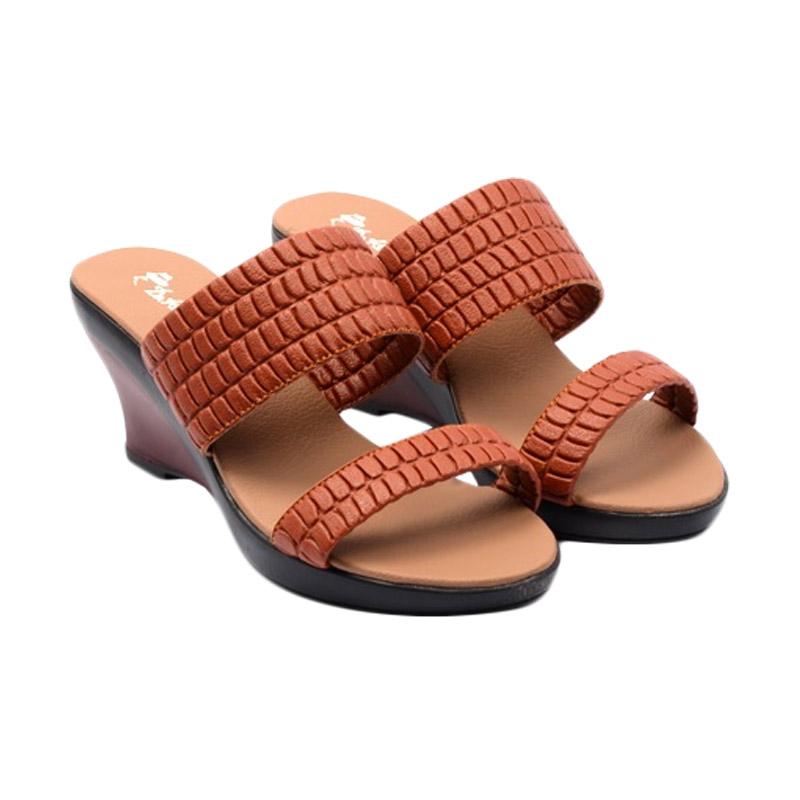 Dr Kevin 27341 Women Wedges Sandals - Merah Bata