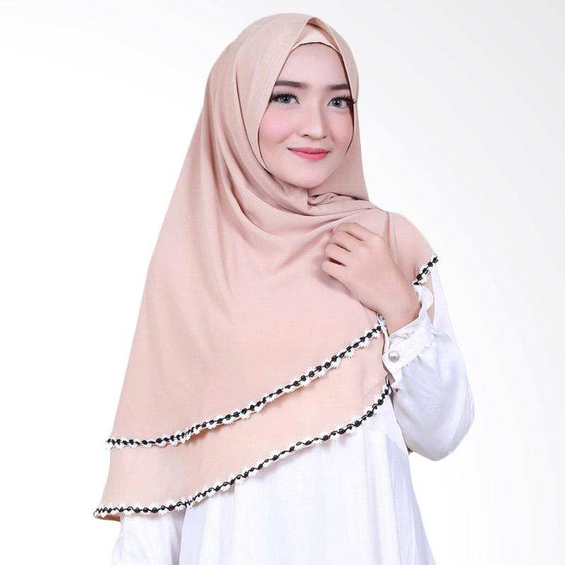 Cotton Bee Khimar Jasmine Jilbab Panjang - Sugar Cookie