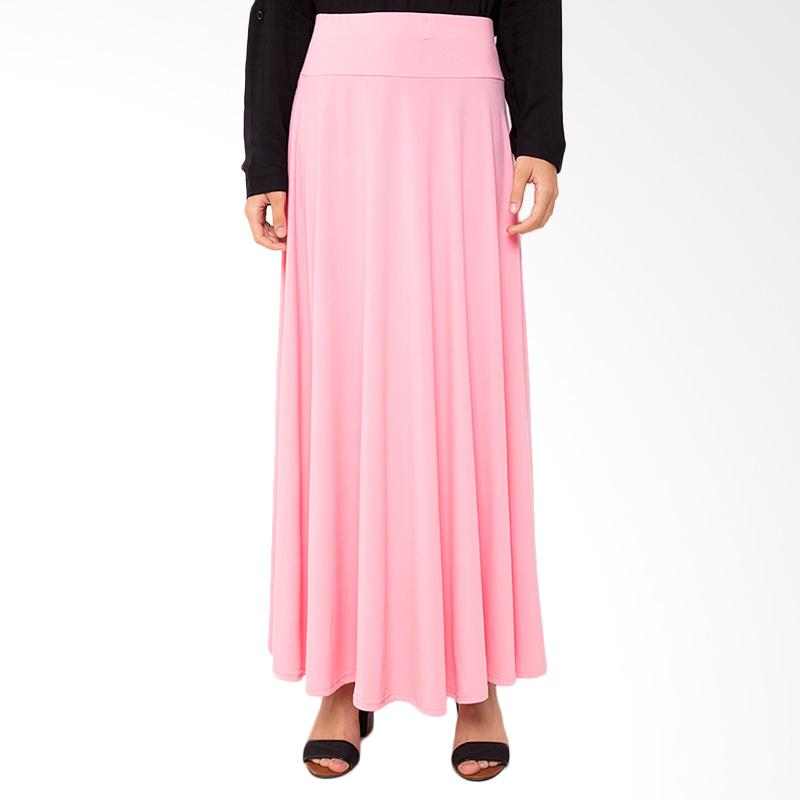 JV Hasanah Umbrella Jersey Skirt - Pink