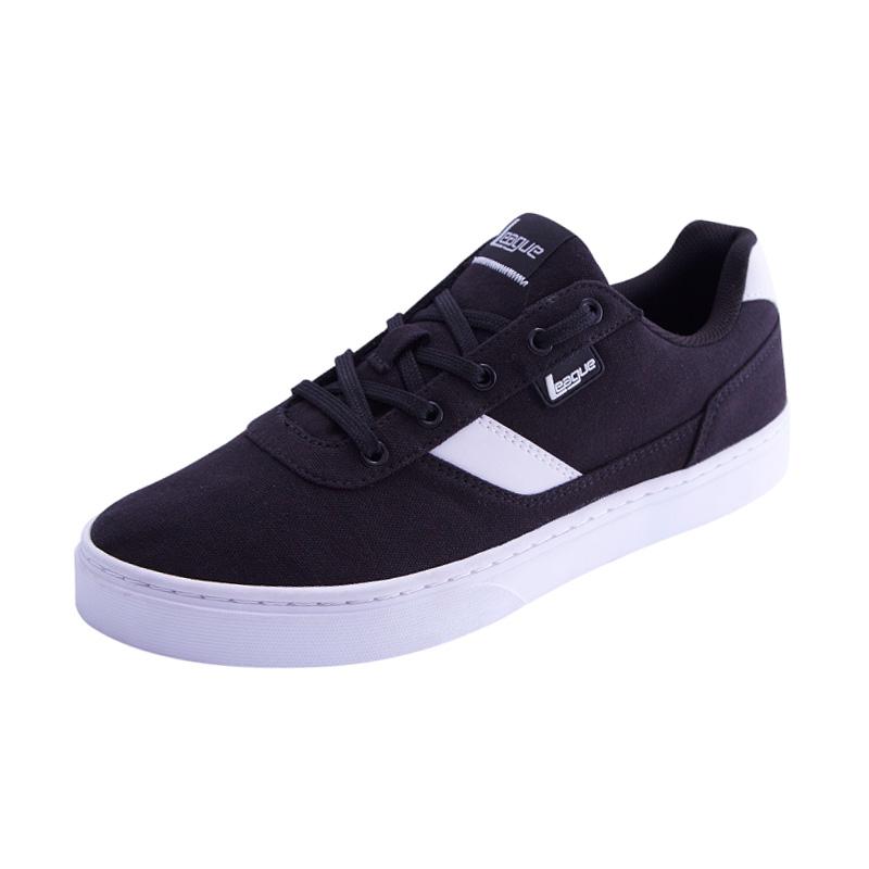 League Austin Sepatu Sneakers - Black White