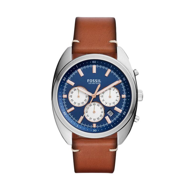 Fossil Drifter CH3045 Jam Tangan Pria Silver