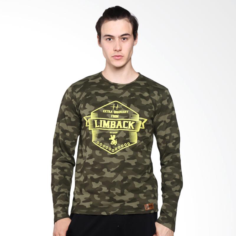 Limback 3044 Ordinary Sweater Pria - Army Hijau